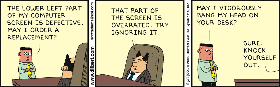 Dilbert Cartoon